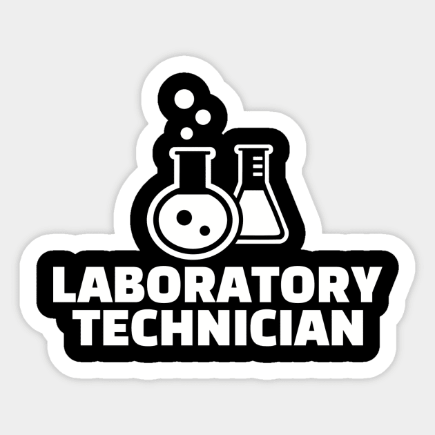 Laboratory technician Sticker by Designzz